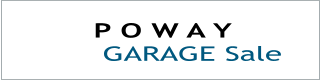 P O W A Y  GARAGE Sale
